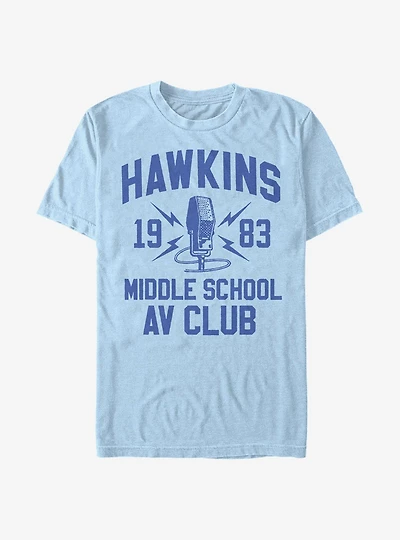 Extra Soft Stranger Things Hawkins AV Club T-Shirt