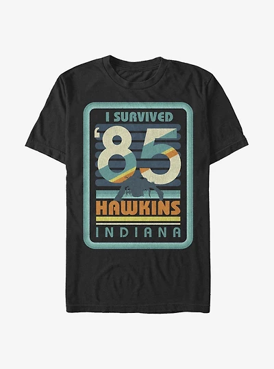 Extra Soft Stranger Things I Survived Hawkins T-Shirt