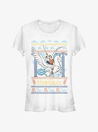 Disney Hercules Olympus Sweater Girls T-Shirt