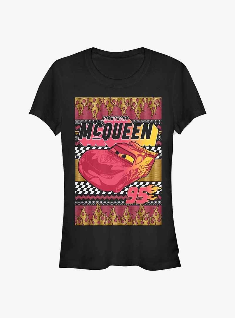 Disney Pixar Cars Lightning McQueen Sweater Girls T-Shirt