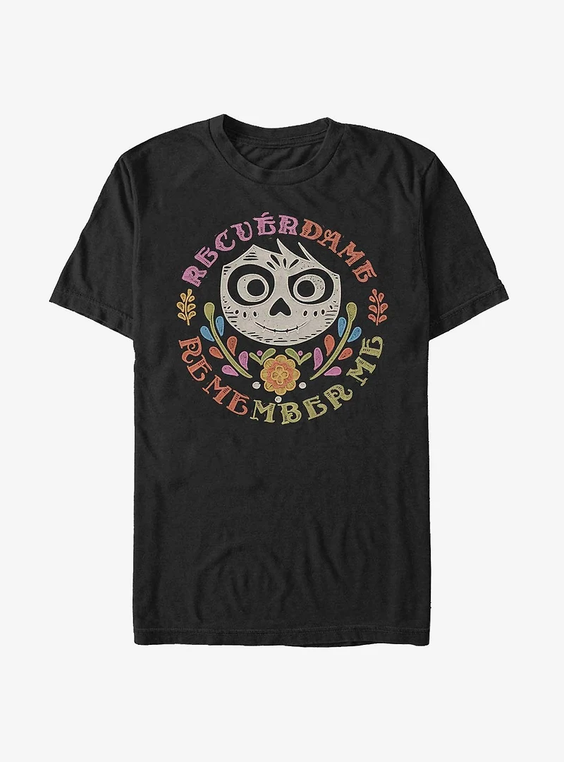 Disney Pixar Coco Remember Me Emblem T-Shirt