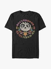 Disney Pixar Coco Remember Me Emblem T-Shirt