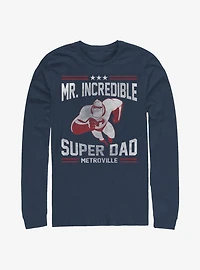 Disney Pixar The Incredibles Sporty Super Dad Long-Sleeve T-Shirt