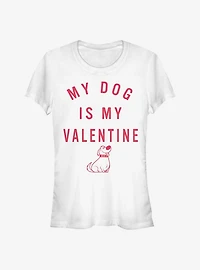 Disney Pixar Up Valentine Dug Girls T-Shirt