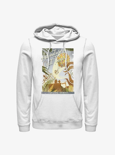 Disney Pixar Up Travel Poster Hoodie