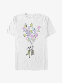 Disney Pixar Up Ellie & Carl Love Is The Air T-Shirt