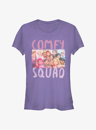 Disney Pixar Wreck-It Ralph Comfy Squad Selfie Girls T-Shirt