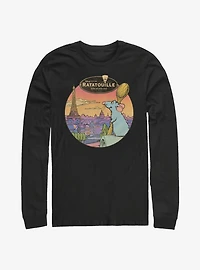 Disney Pixar Ratatouille Le Rat Parisian Long-Sleeve T-Shirt