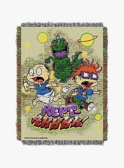 Nickelodeon Rewind Rugrats Reptahhhh Tapestry Throw