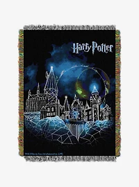 Harry Frozen Potter Castle Tapestry Throw