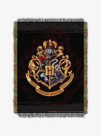 Harry Potter Hogwarts Decor Tapestry Throw