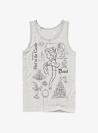 Disney Beauty And The Beast Castle Tank
