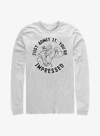 Disney Beauty And The Beast Youre Impressed Gaston Long-Sleeve T-Shirt