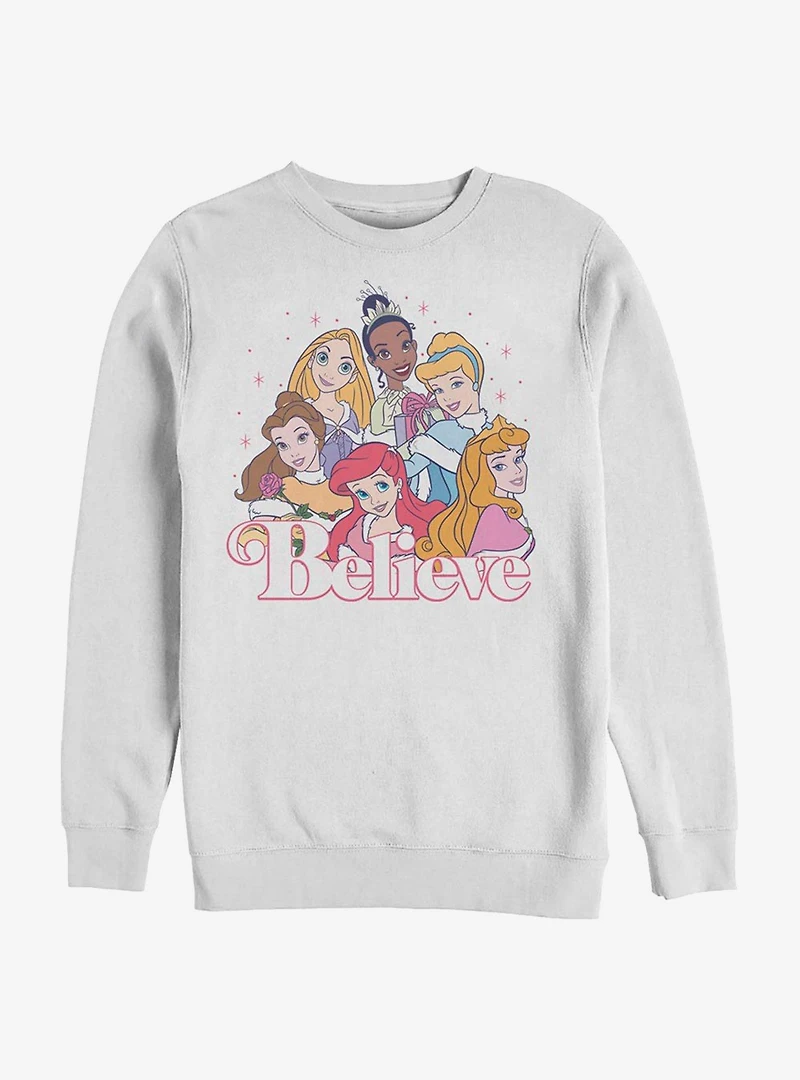 Disney Princess Believe Crew Sweatshirt