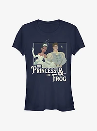 Disney The Princess And Frog Title Box Up Girls T-Shirt