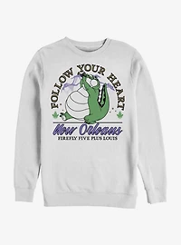 Disney The Princess And Frog Firefly Five Crew Sweatshirt