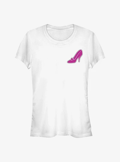 Disney Cinderella Slipper Patch Girls T-Shirt