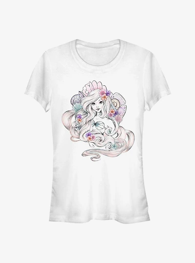 Disney The Little Mermaid Shells Girls T-Shirt