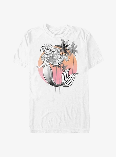 Disney The Little Mermaid Sunset T-Shirt