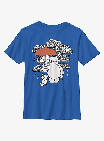 Disney Big Hero 6 Patterned Baymax Youth T-Shirt