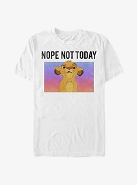 Disney The Lion King Not Today T-Shirt