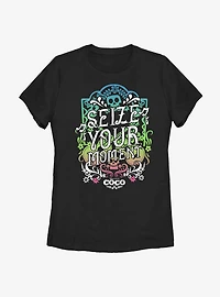 Disney Pixar Coco Seize Your Moment Womens T-Shirt