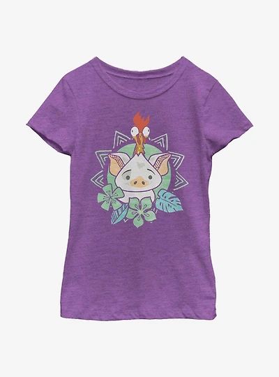 Disney Moana Island Pals Youth Girls T-Shirt