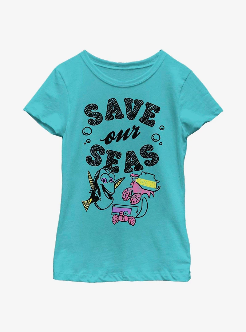 Disney Pixar Finding Nemo Eco Dory Youth Girls T-Shirt