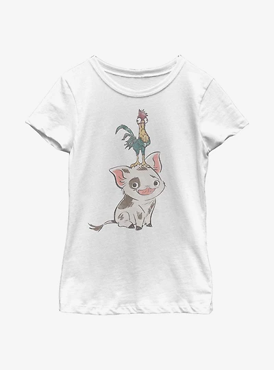 Disney Moana Pua Youth Girls T-Shirt