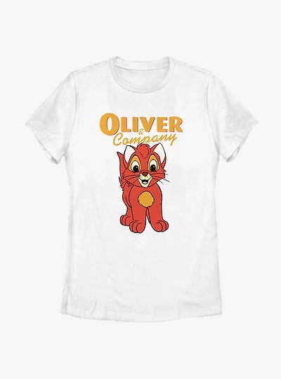 Disney Oliver And Company Womens T-Shirt