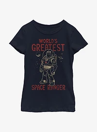 Disney Pixar Toy Story Buzz Year Youth Girls T-Shirt