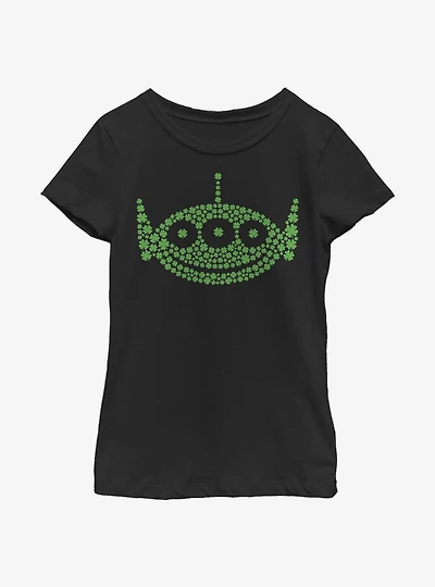 Disney Pixar Toy Story Alien Clovers Youth Girls T-Shirt