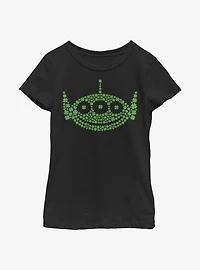 Disney Pixar Toy Story Alien Clovers Youth Girls T-Shirt