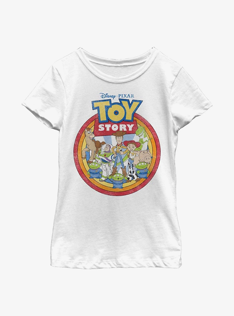 Disney Pixar Toy Story Group Toys Youth Girls T-Shirt
