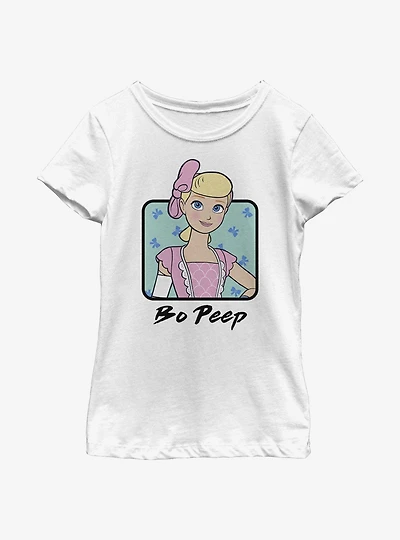 Disney Pixar Toy Story 4 Bo Peep Square Youth Girls T-Shirt