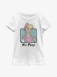 Disney Pixar Toy Story 4 Bo Peep Square Youth Girls T-Shirt