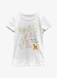 Disney Pixar Toy Story 4 Folk Youth Girls T-Shirt