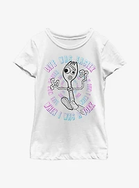 Disney Pixar Toy Story 4 Stay Weird Youth Girls T-Shirt