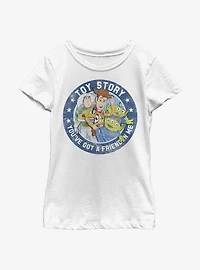 Disney Pixar Toy Story Team Youth Girls T-Shirt
