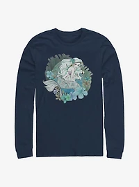 Disney The Little Mermaid Tonal Ariel Long-Sleeve T-Shirt