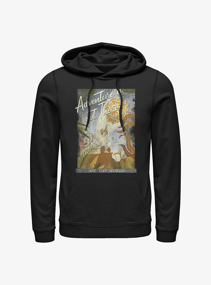 Disney Pixar Up Travel Poster Hoodie