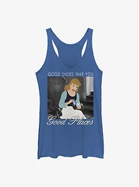 Disney Cinderella Shoes Womens Tank Top