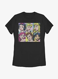 Disney Princesses Pop Womens T-Shirt