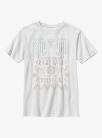 Disney Pocahontas Grandmother Willow Cross Stitch Youth T-Shirt