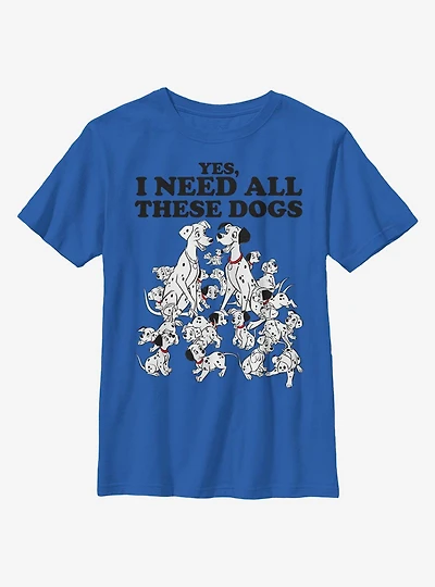 Disney 101 Dalmatians All These Dogs Youth T-Shirt