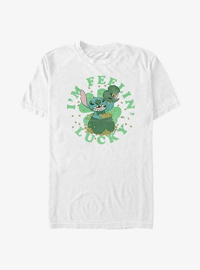 Disney Lilo And Stitch I'm Feelin' Lucky T-Shirt