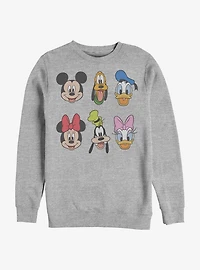 Disney Mickey Mouse Always Trending Stack Sweatshirt