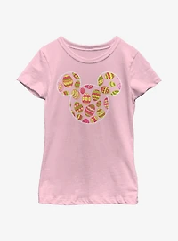 Disney Mickey Mouse Easter Fill Youth Girls T-Shirt