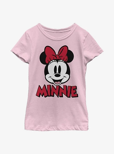 Disney Minnie Mouse Classic Patch Youth Girls T-Shirt