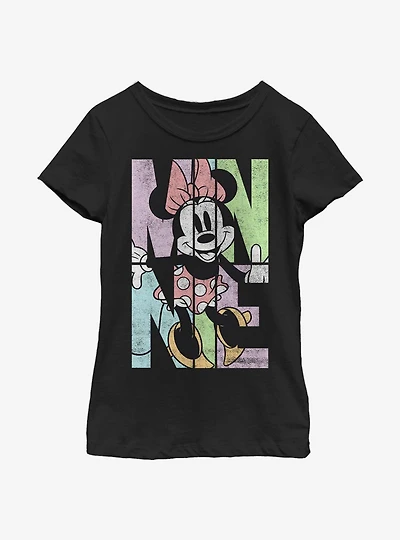 Disney Minnie Mouse Name Fill Youth Girls T-Shirt